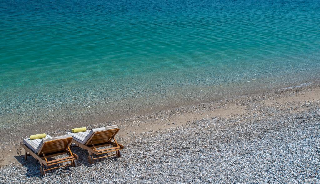 Diamante Beachfront Suites Xylokastro Buitenkant foto