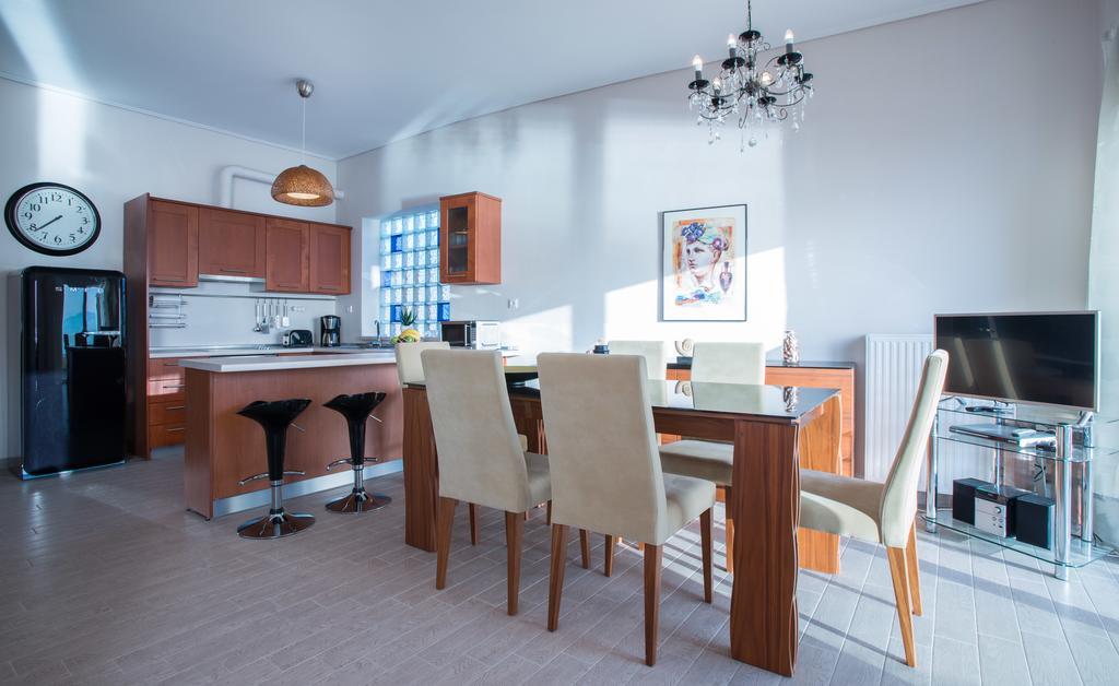 Diamante Beachfront Suites Xylokastro Buitenkant foto