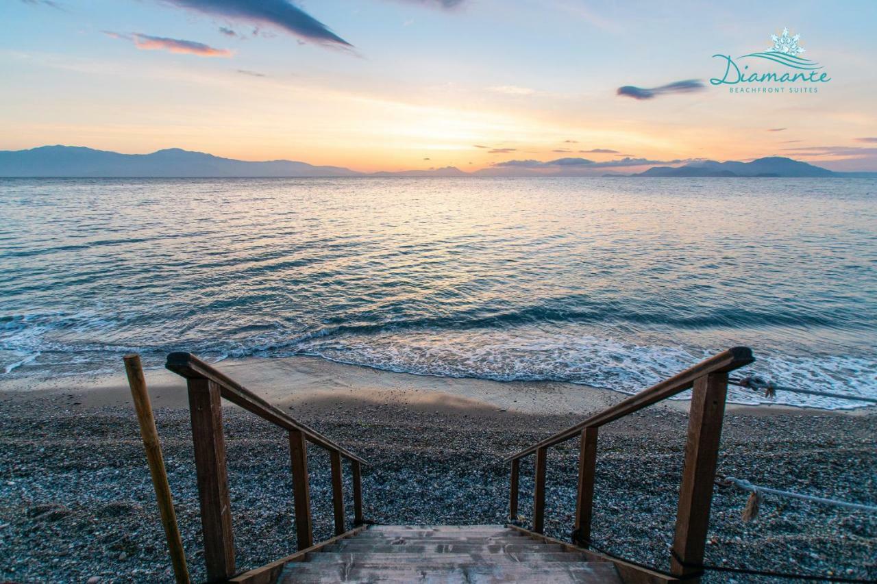 Diamante Beachfront Suites Xylokastro Buitenkant foto