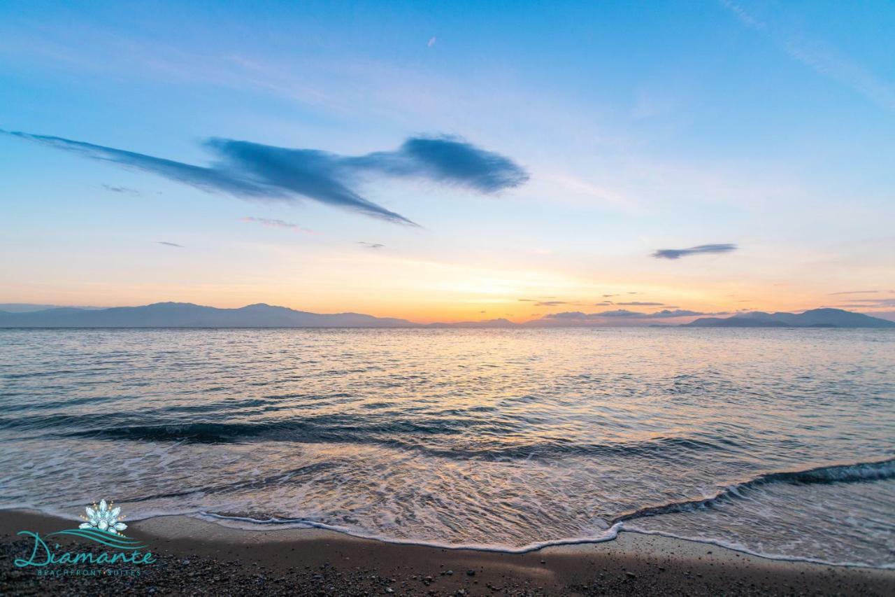 Diamante Beachfront Suites Xylokastro Buitenkant foto